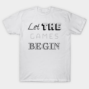 AJR Let the games begin T-Shirt